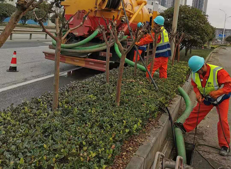 金寨市政管道清淤
